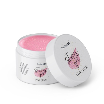 

Гелевая маска-маска Pro Star Gel Building Gel Pink Mask 50 г Excellent Pro