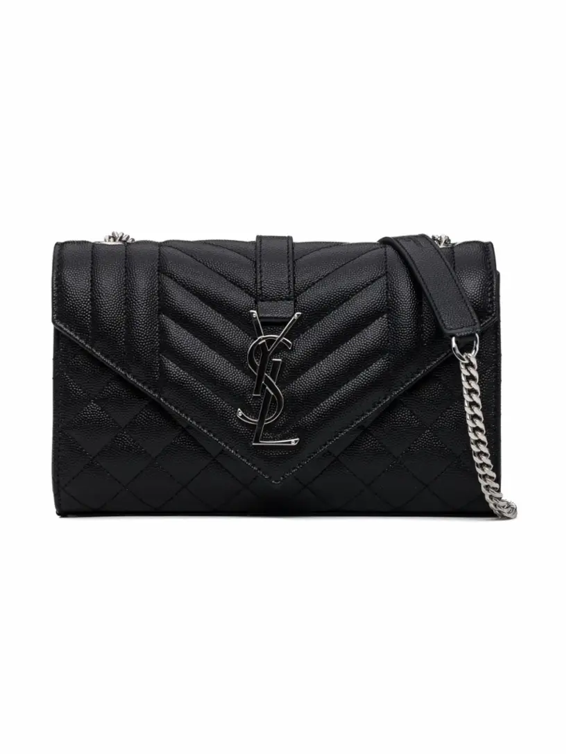 

Сумка через плечо Envelope Saint Laurent, черный