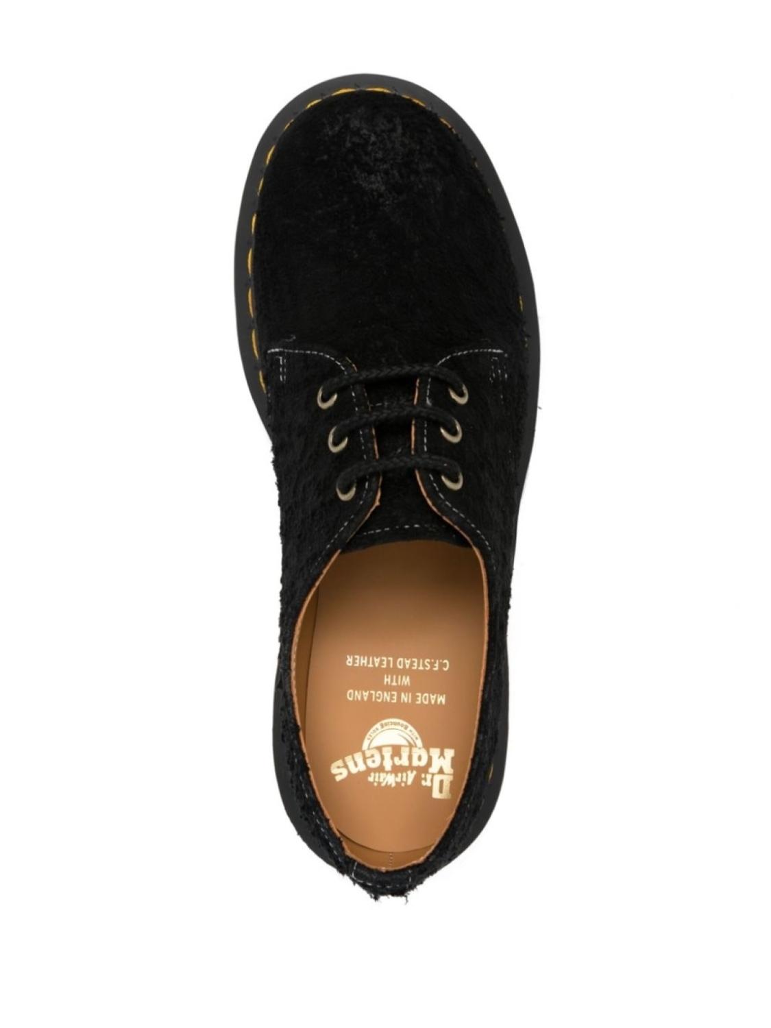 Мужские ботинки Dr. Martens низкие на толстой подошве, черный — фото 4