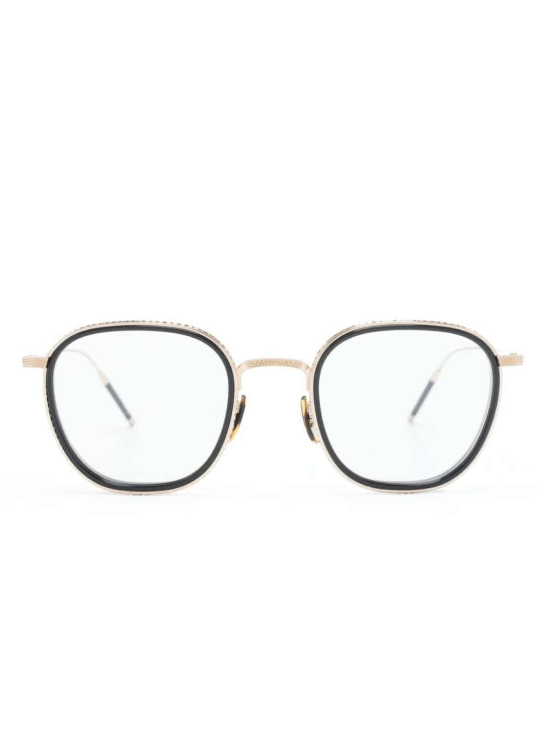 

Oliver Peoples очки TK-9 в квадратной оправе, золотистый