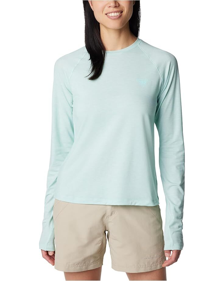 

Лонгслив Columbia PFG Uncharted Knit, цвет Icy Morn Heather