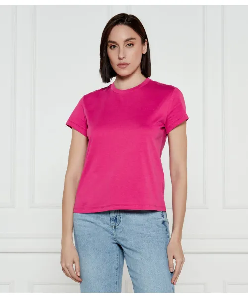 

Футболка Regular fit Patrizia Pepe, розовый