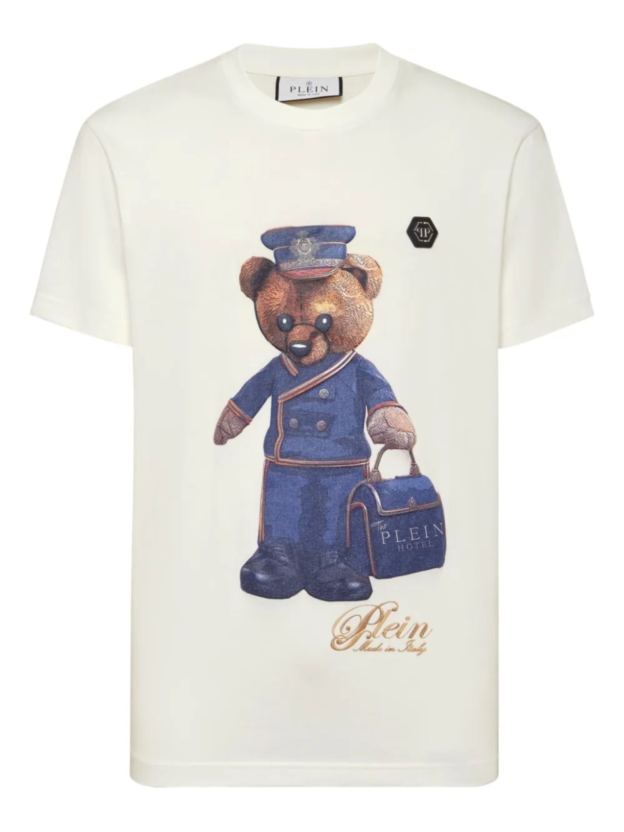 

Philipp Plein футболка Teddy Doorman, белый