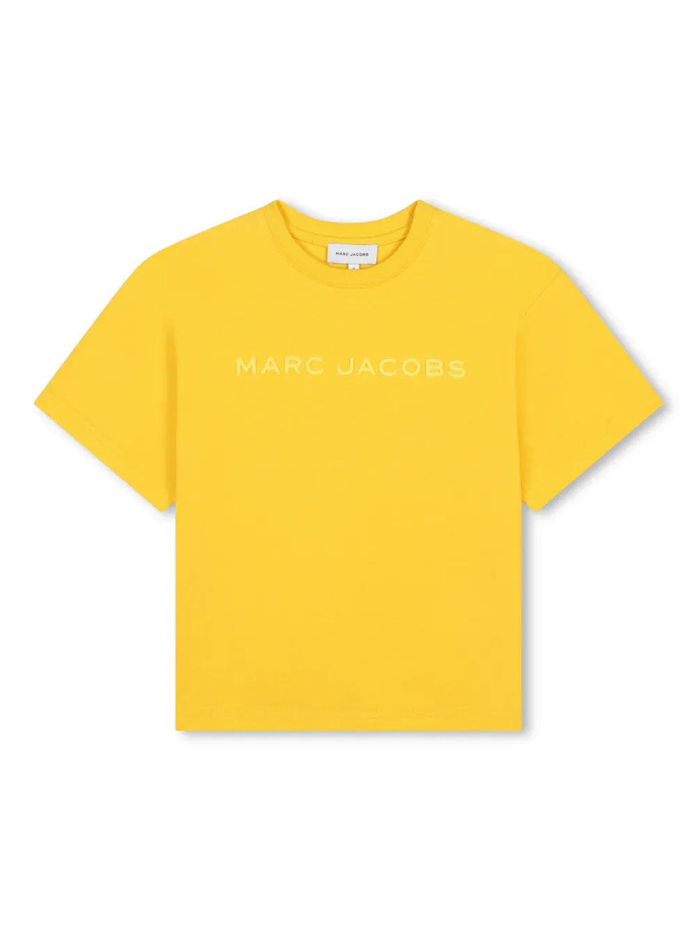 

Футболка с логотипом Marc Jacobs Kids, желтый