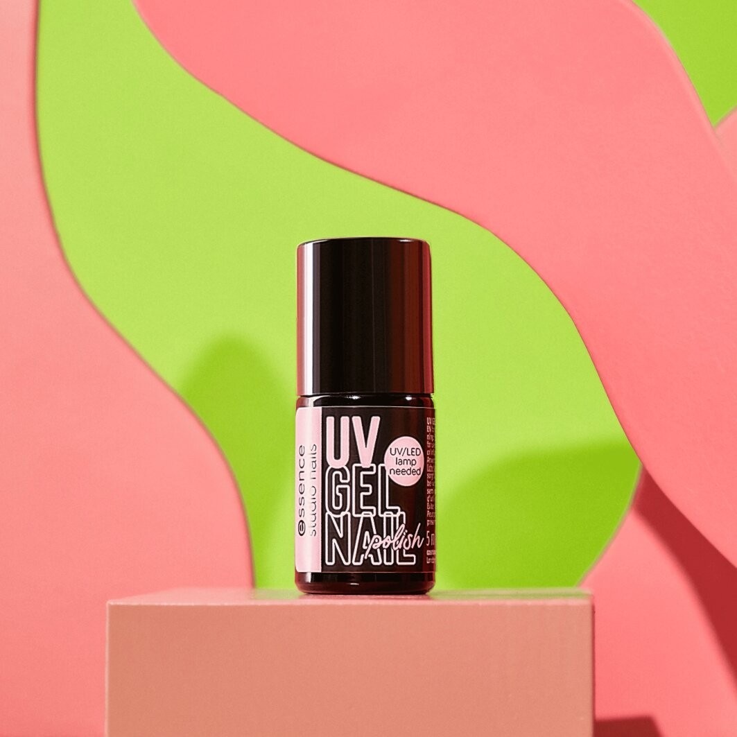 Лак для ногтей studio nails uv gel nail polish Essence, 206 - lav-endless love, объем 5 мл — фото 4