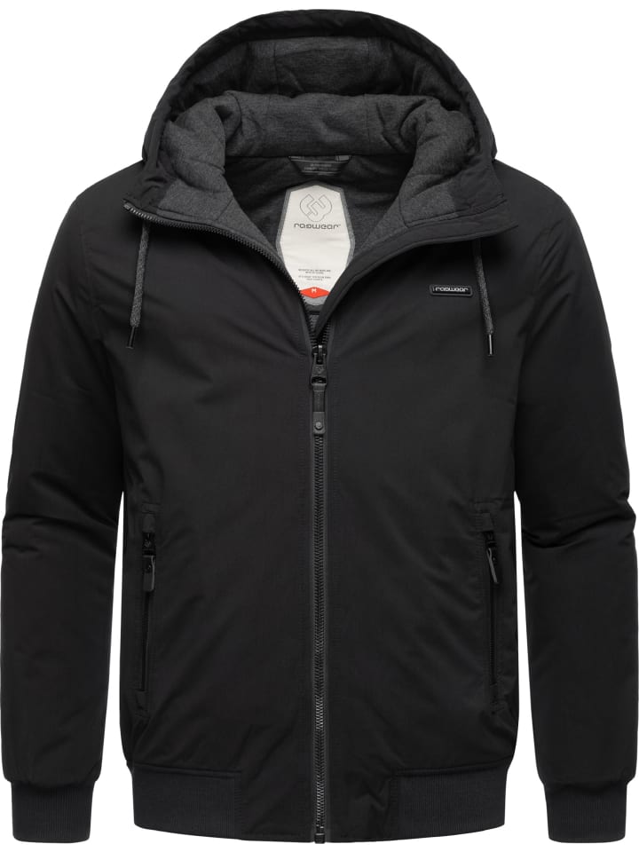 

Стеганая куртка ragwear, черный