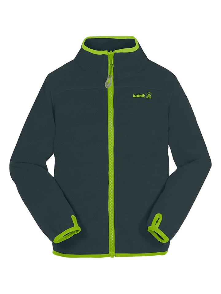 

Флисовая куртка Kamik Fleecejacke Ridley, темно-зеленый