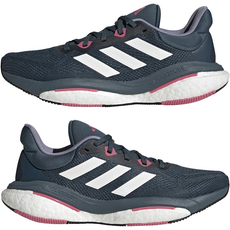 Кроссовки Solarglide 6 Adidas, мультиколор — фото 4