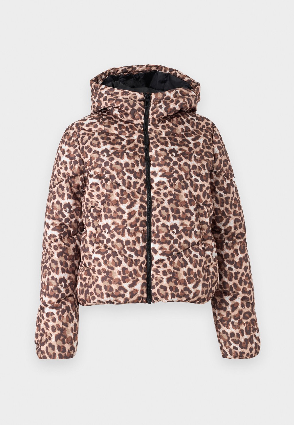 

Зимняя куртка ONLALLY LEO PUFFER HOOD JACKET ONLY, светло-коричневый