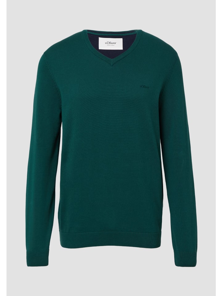 

Свитер s.Oliver, оливковый