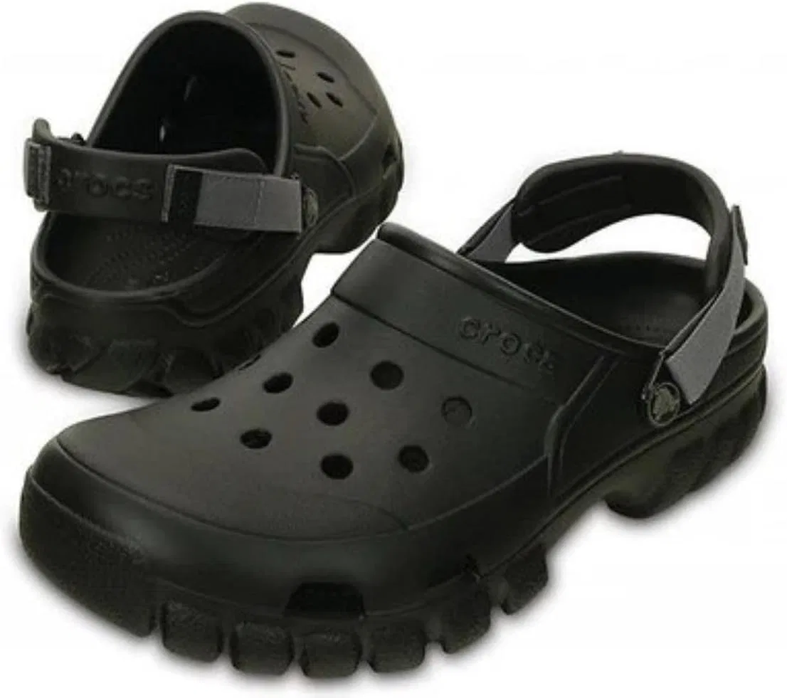 Кроксы Unisex Adults Offroad Sport Clogs Crocs, Black Graphite — фото 2