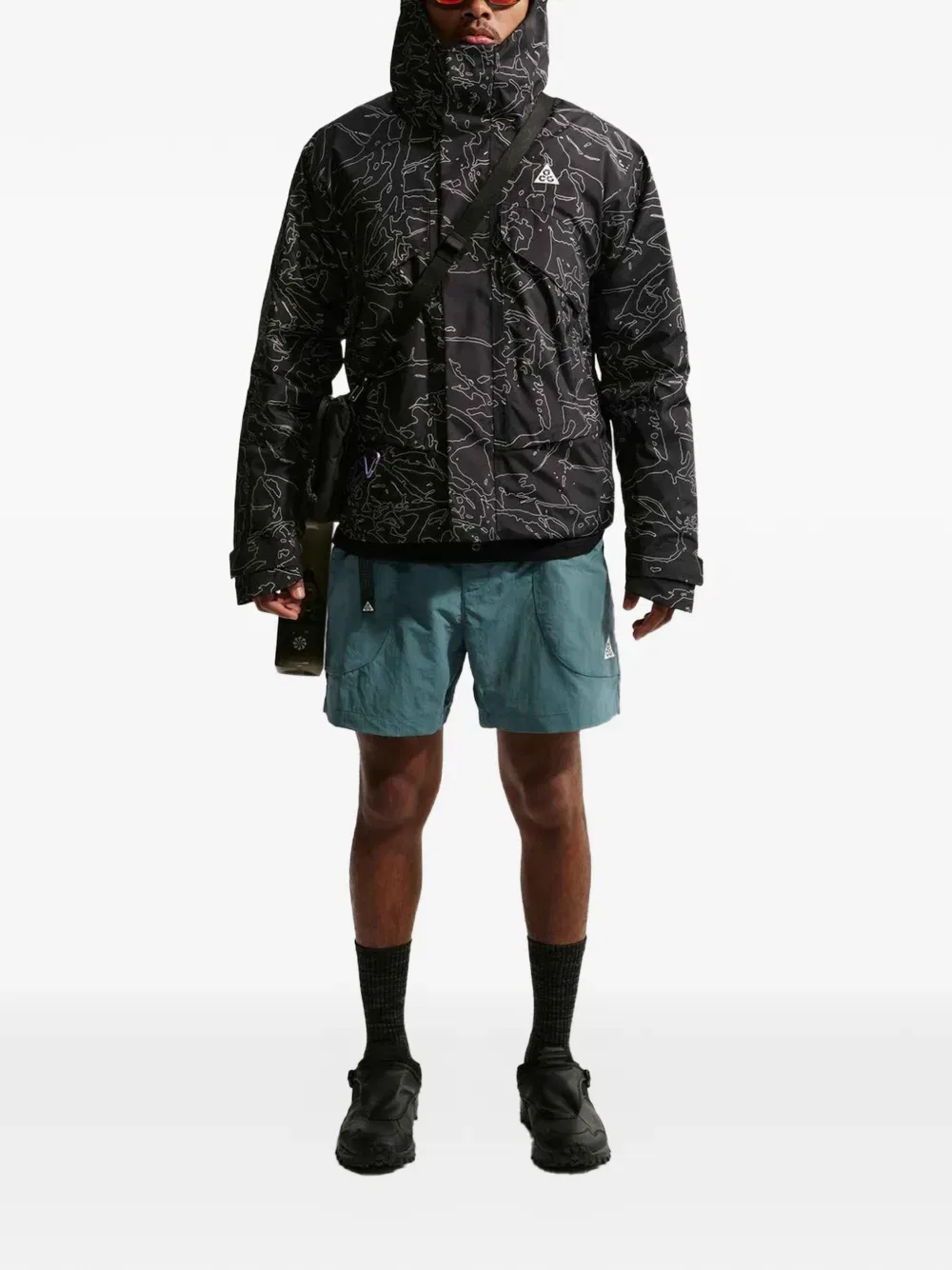Шорты Acg dolomiti Nike, зеленый — фото 2