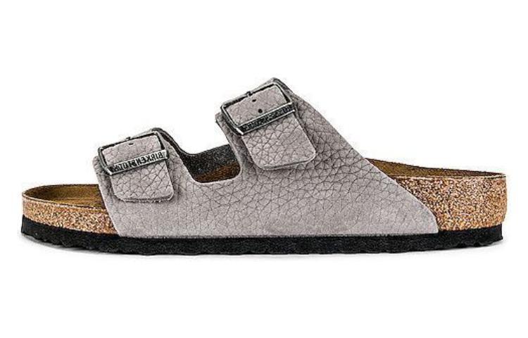 Сандалии Birkenstock Arizona Nubuk Leather, цвет серый