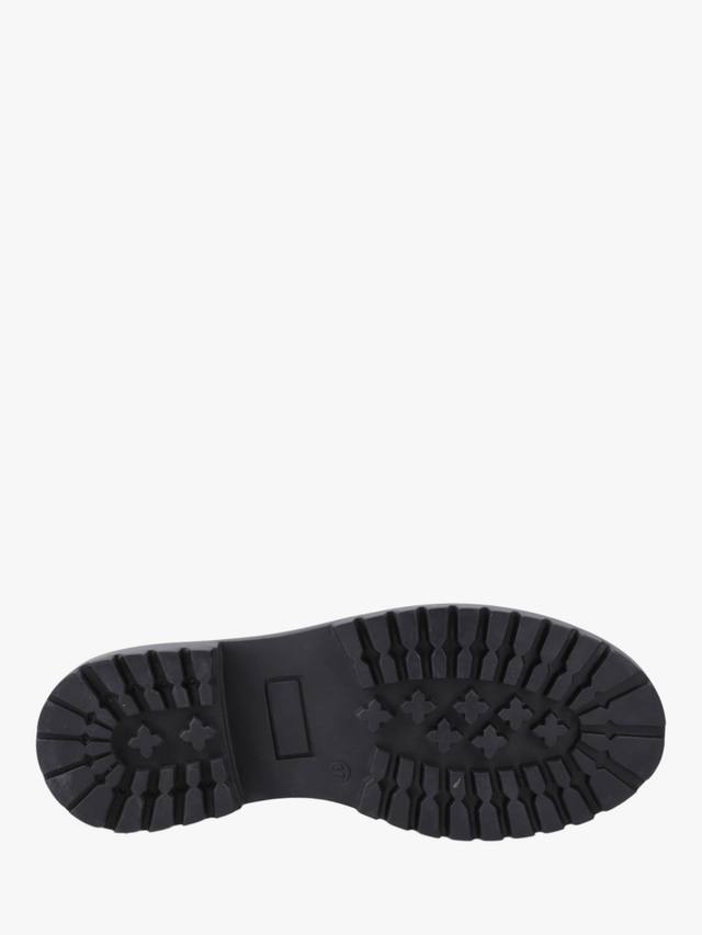 Детские школьные туфли Aubrey Junior из лаковой кожи Hush Puppies, Black — фото 4