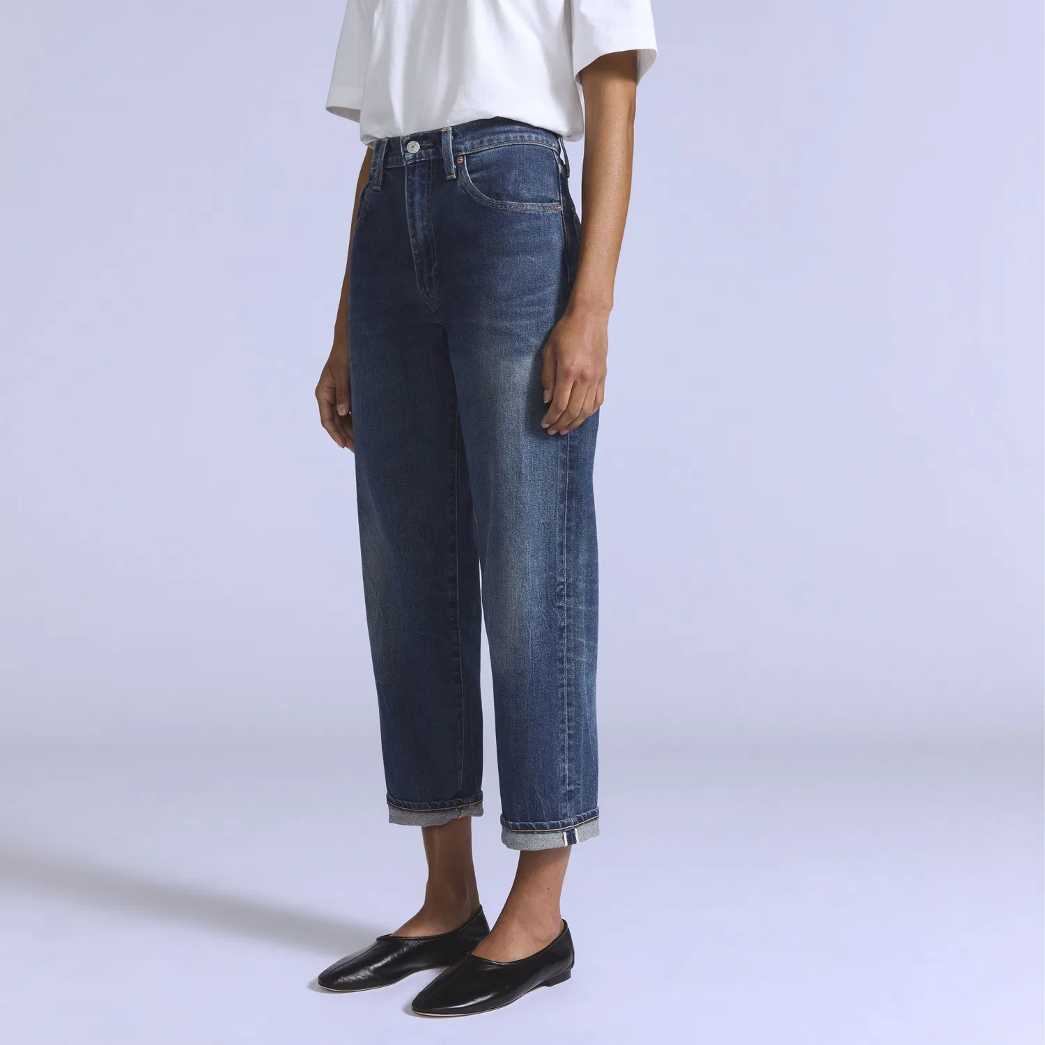 Женские джинсы-колумки Levi's Blue Tab, Medium Wash — фото 2