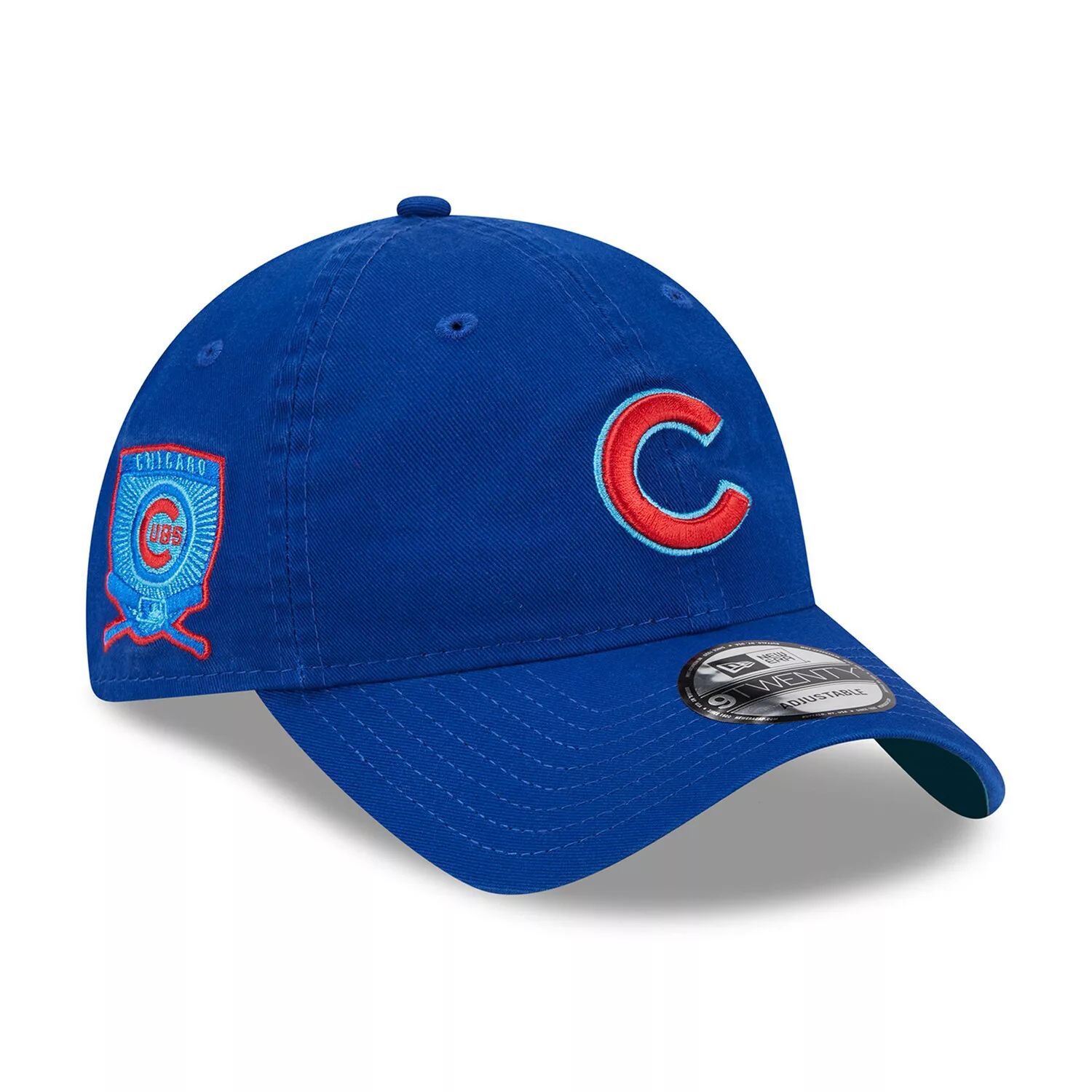 

Мужская регулируемая кепка New Era Royal Chicago Cubs 2023 MLB Father's Day 9TWENTY