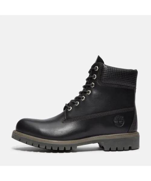 Ботинки Premium 6-Inch Waterproof Timberland с утеплителем 400 г, чёрные — фото 2