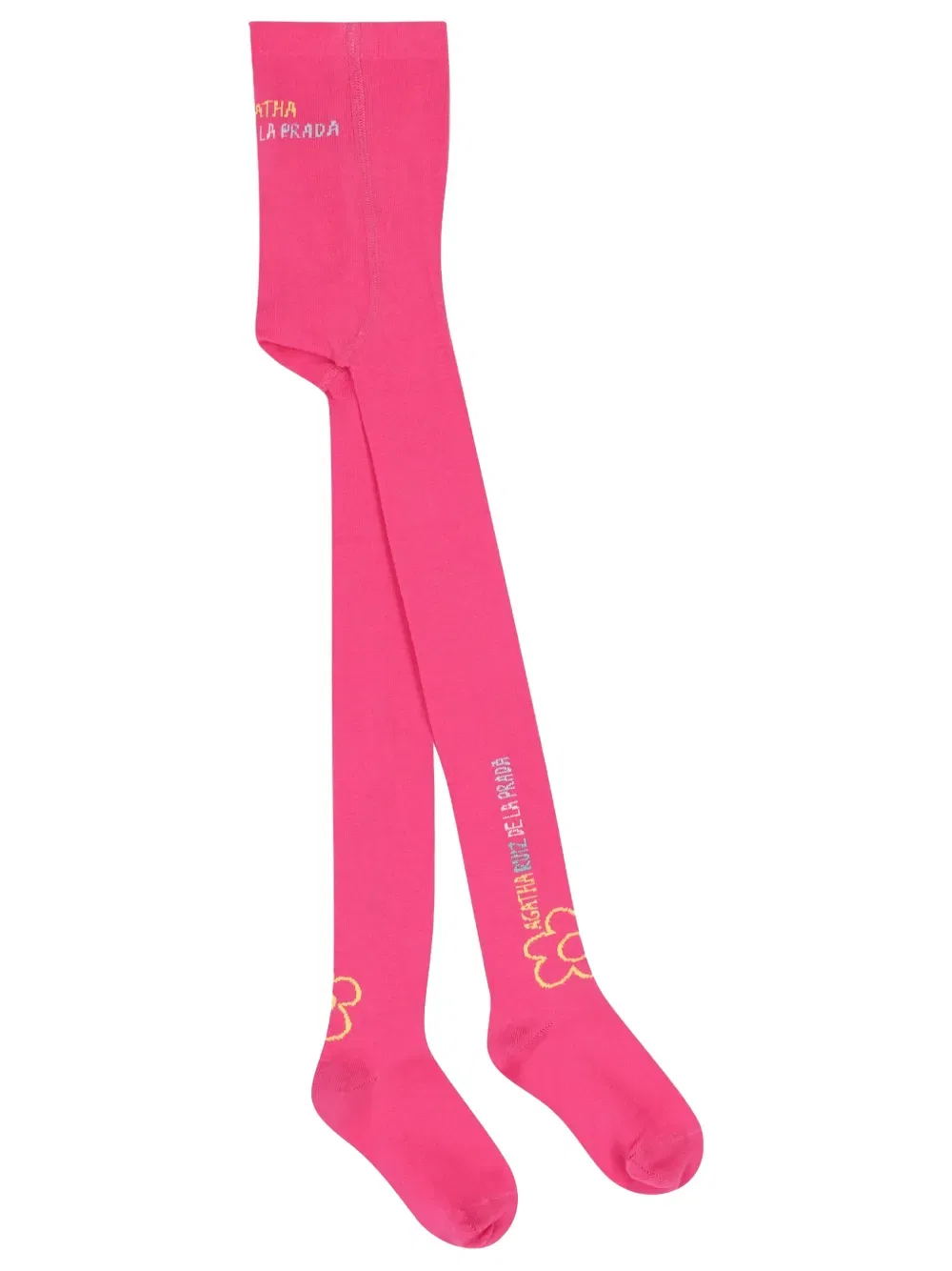 Комплект из платья и колготок с графичным принтом Agatha Ruiz De La Prada, розовый — фото 3