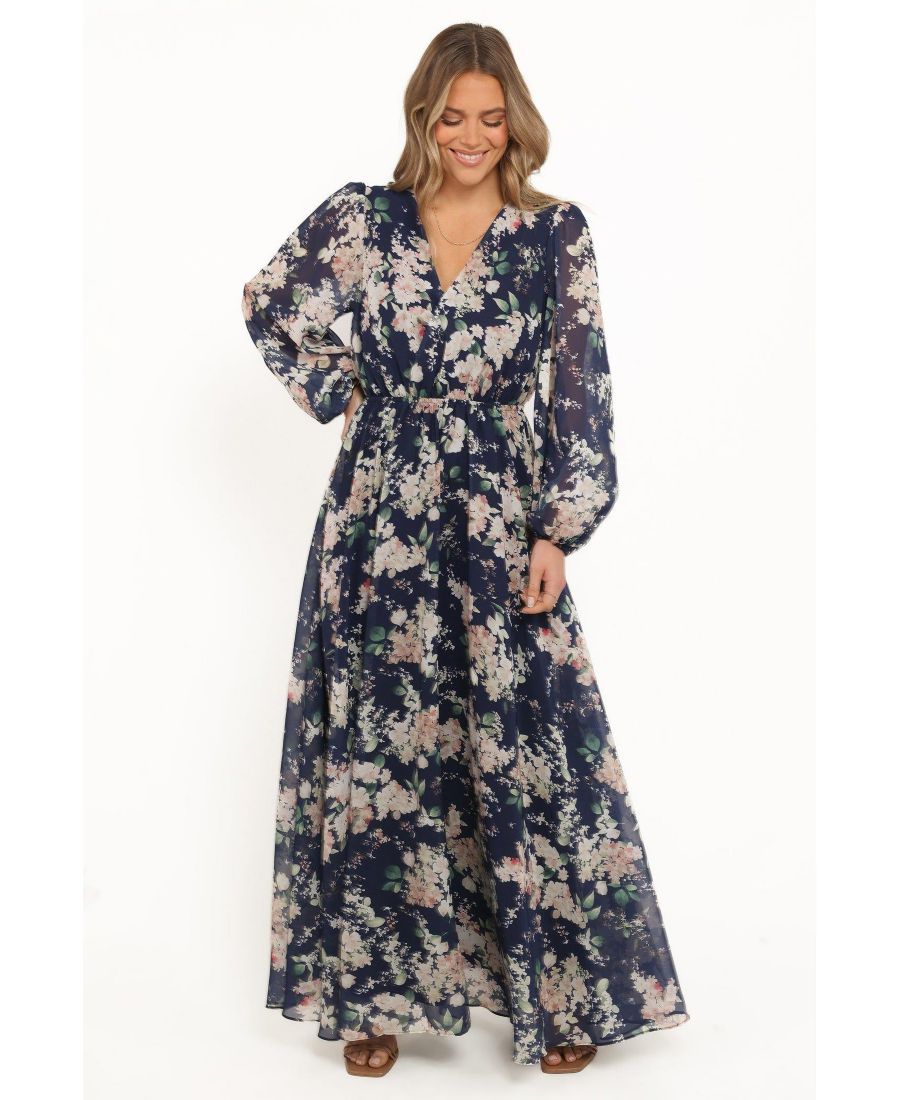 

Женское макси-платье Anisa Petal and Pup, Navy floral