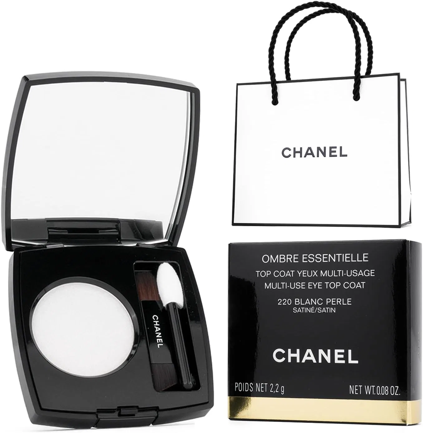 Тени для век Chanel Ombre Essentiel #220 Blanc Pail, 2.2 г