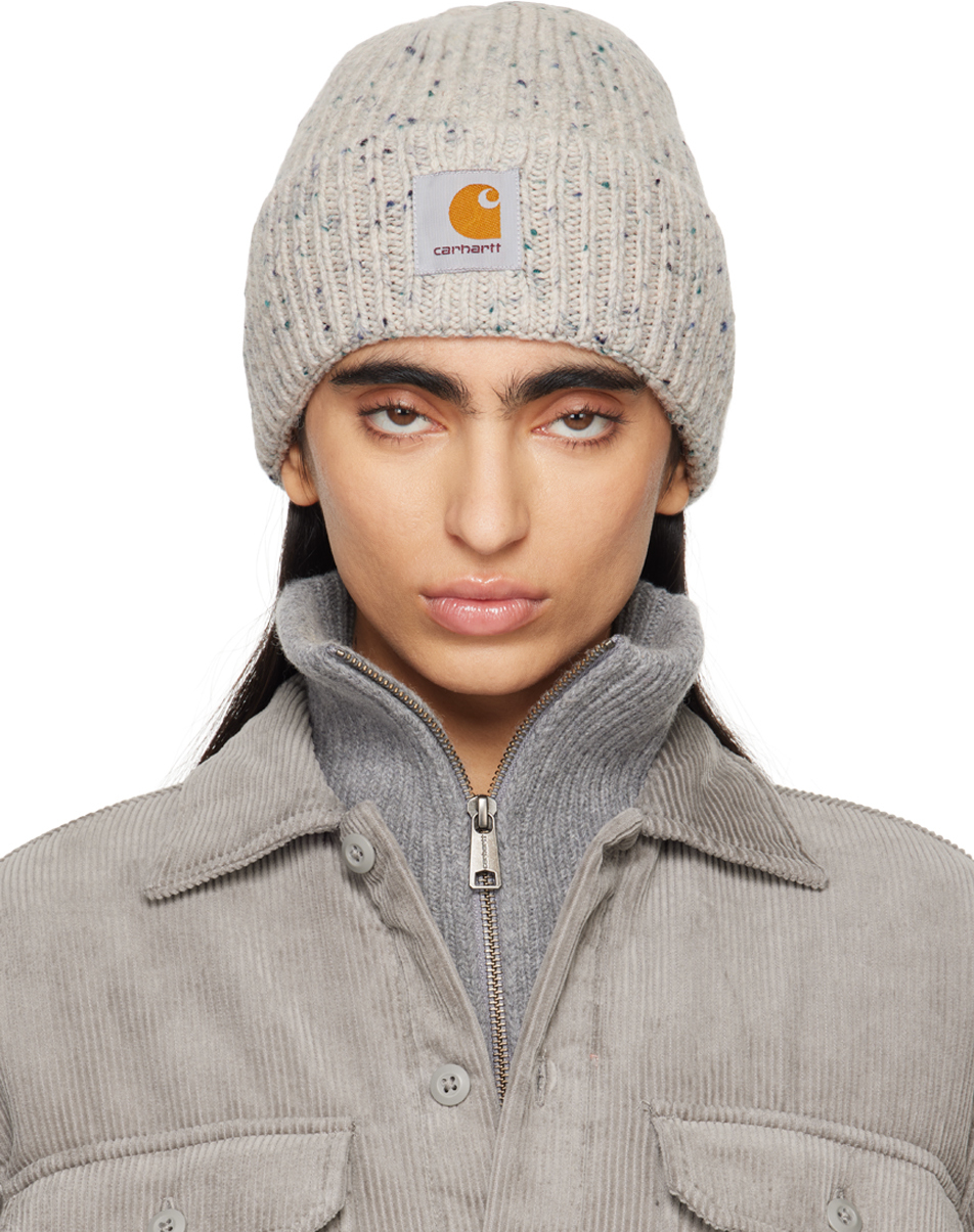 

Серая английская шапочка Carhartt Work In Progress