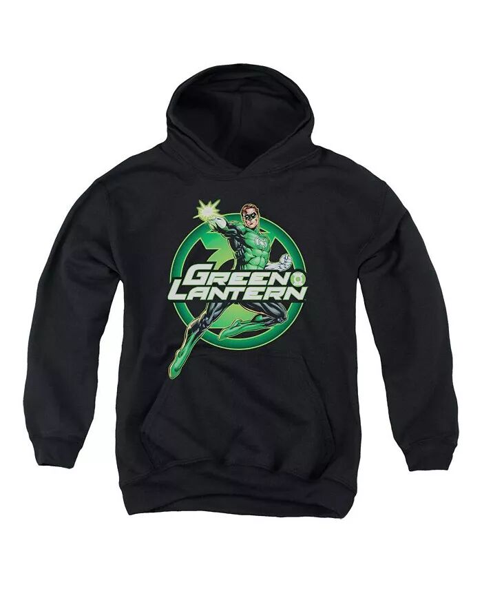 

Толстовка с капюшоном Boys of America Youth Lantern Glow Justice League, черный