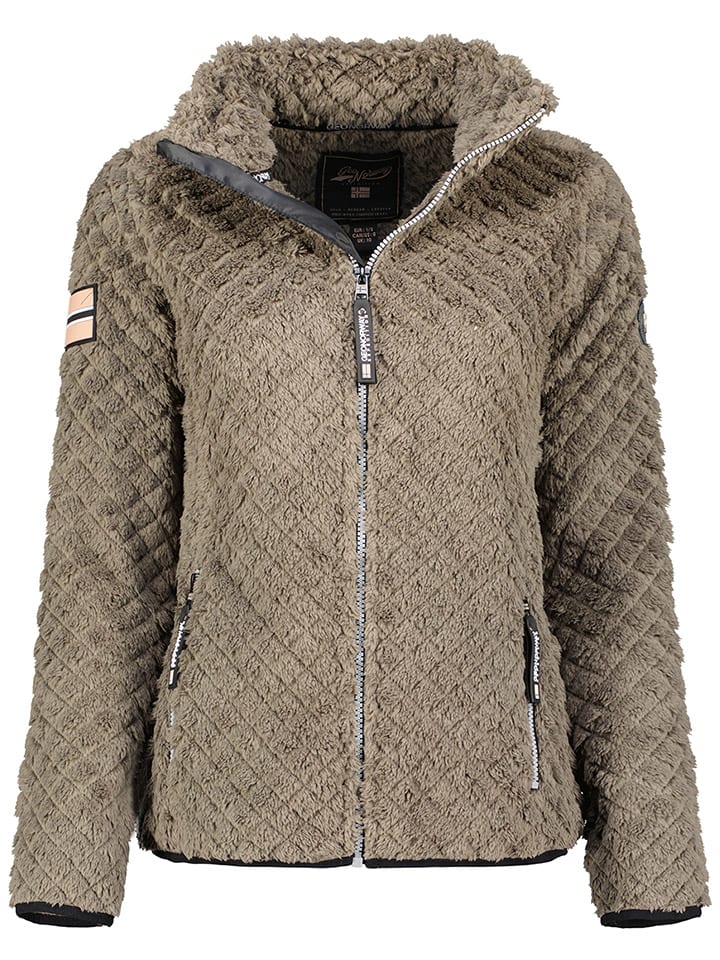 

Флисовая куртка Geographical Norway, серо-коричневый