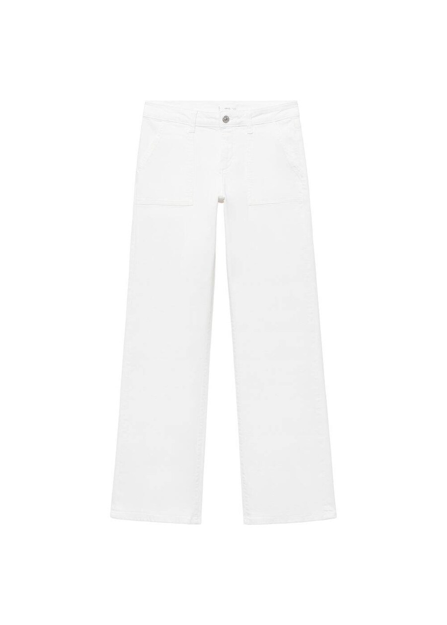 

Повседневные джинсы MANGO TEEN Utstarts, mottled white