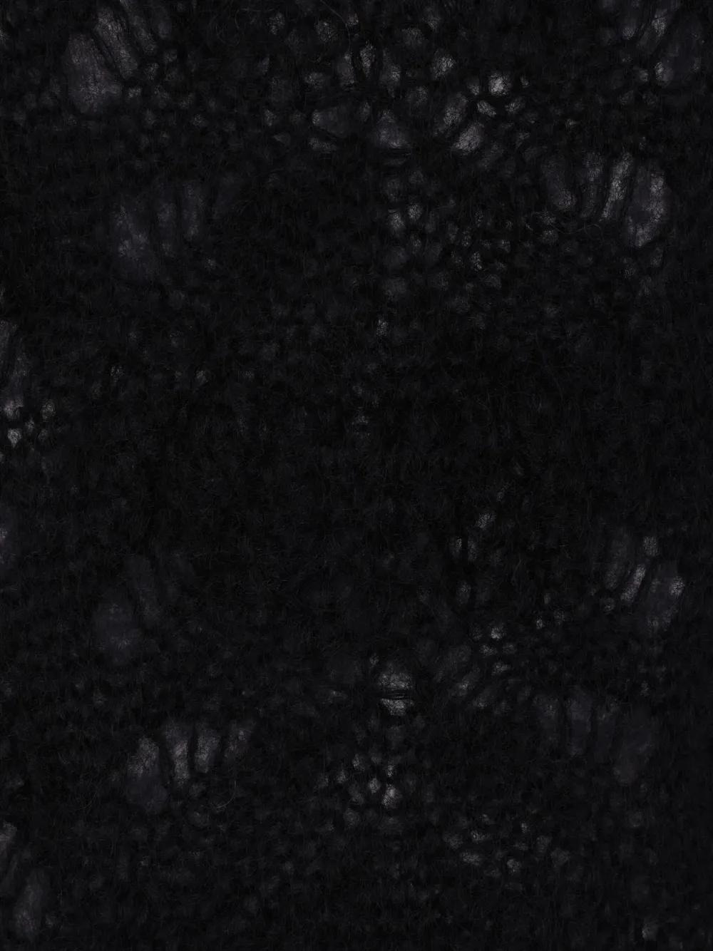 Свитер рыхлой вязки Comme Des Garcons, черный — фото 3