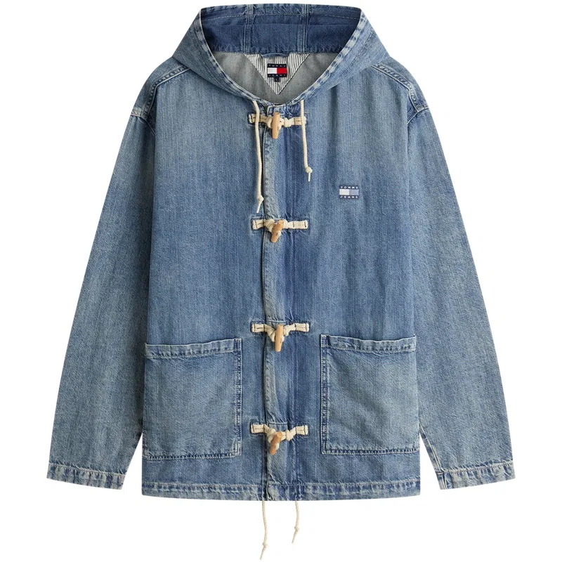 Джинсовая куртка Tommy Hilfiger деним синий