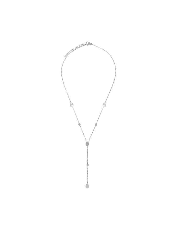 

Steel_Art Колье с камнем для женщин Nirella, полированное серебро