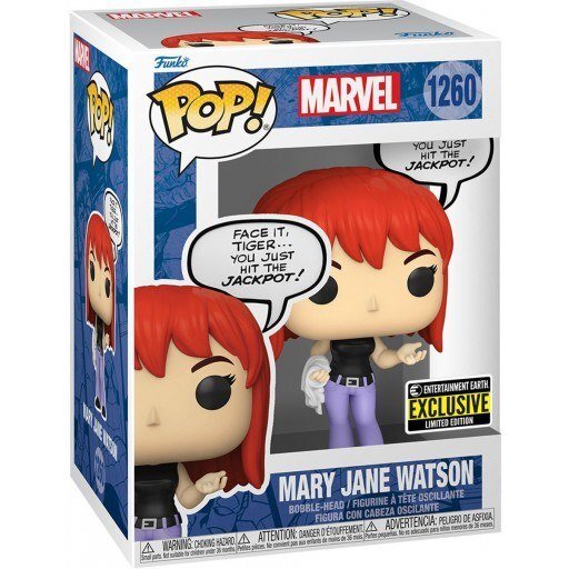 

Funko POP! Марвел, коллекционная фигурка, Мэри Джейн, Эксклюзив