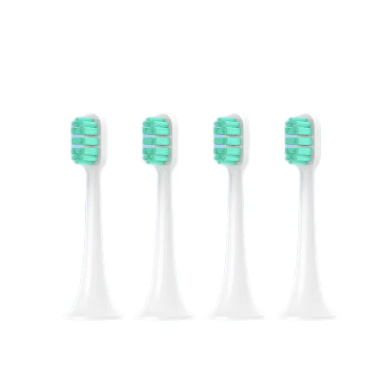 Сменные насадки для зубной щетки CHENSONG, Cleaning Type Green 4 Pcs (Compatibility T300 T500)