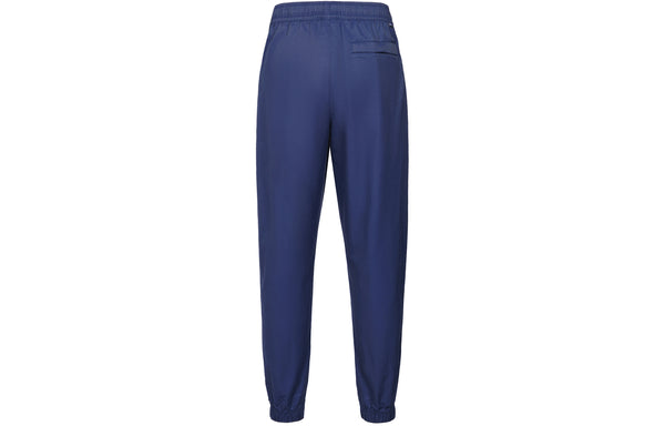 Брюки nsw spe wvn athleisure casual sports woven bundle feet long pants navy blue Nike, синий — фото 3