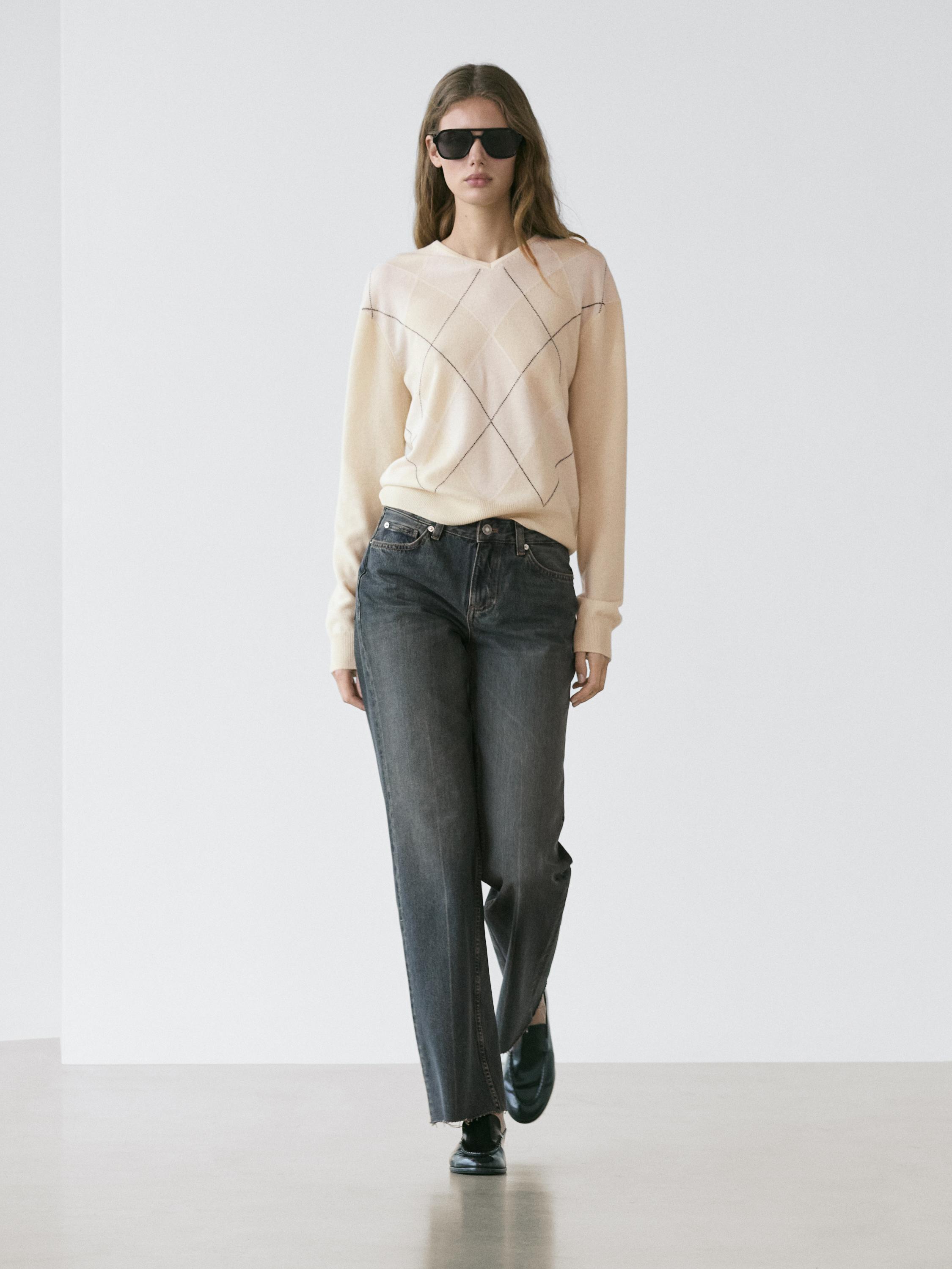 

Джинсы прямого кроя Massimo Dutti, medium blue