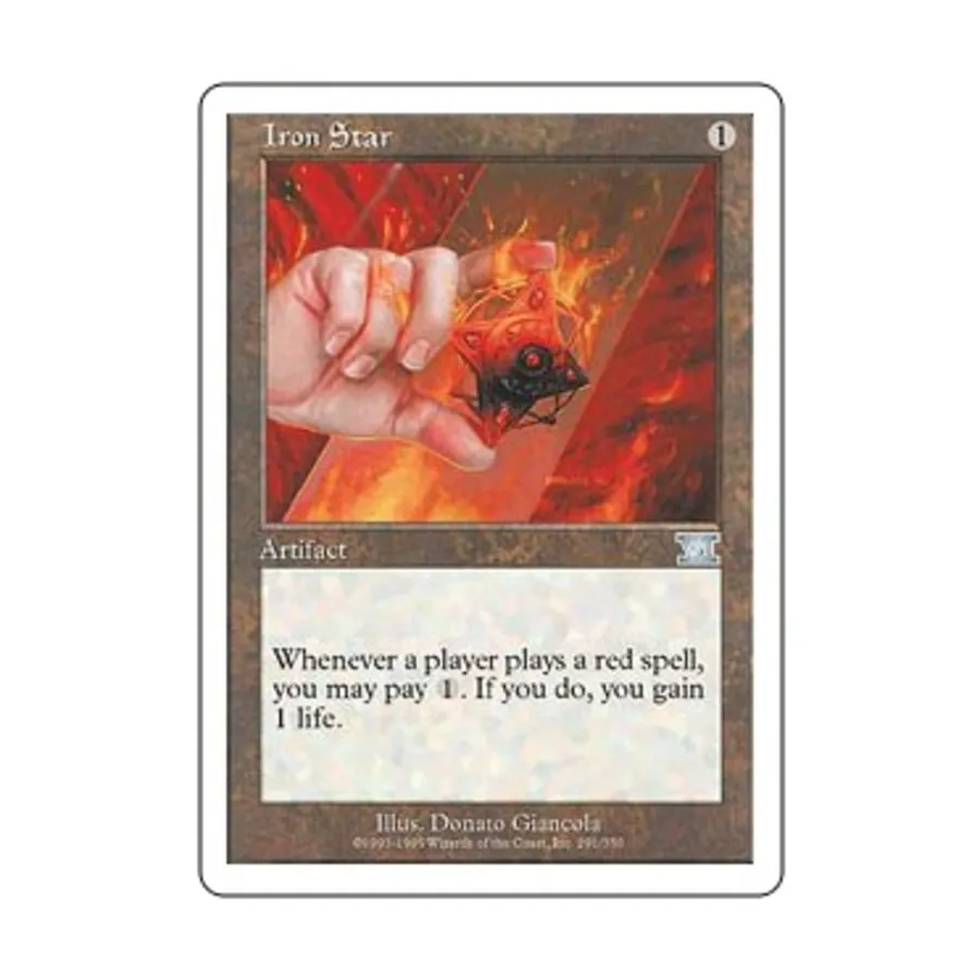 

CCG Железная Звезда (U), MTG - 6th Edition (Classic)