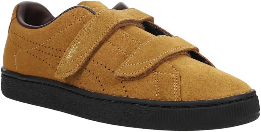 Мужские слипоны PUMA Suede Classic V Noah повседневные кроссовки - коричневые — фото 2