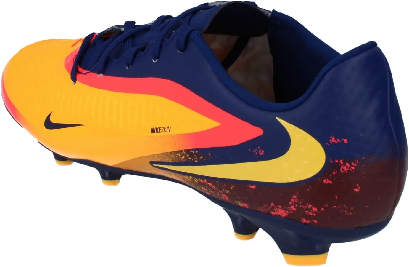 Футбольные бутсы Nike Phantom 6 Low Academy FG/MG EH мужские HQ2314, красный — фото 2