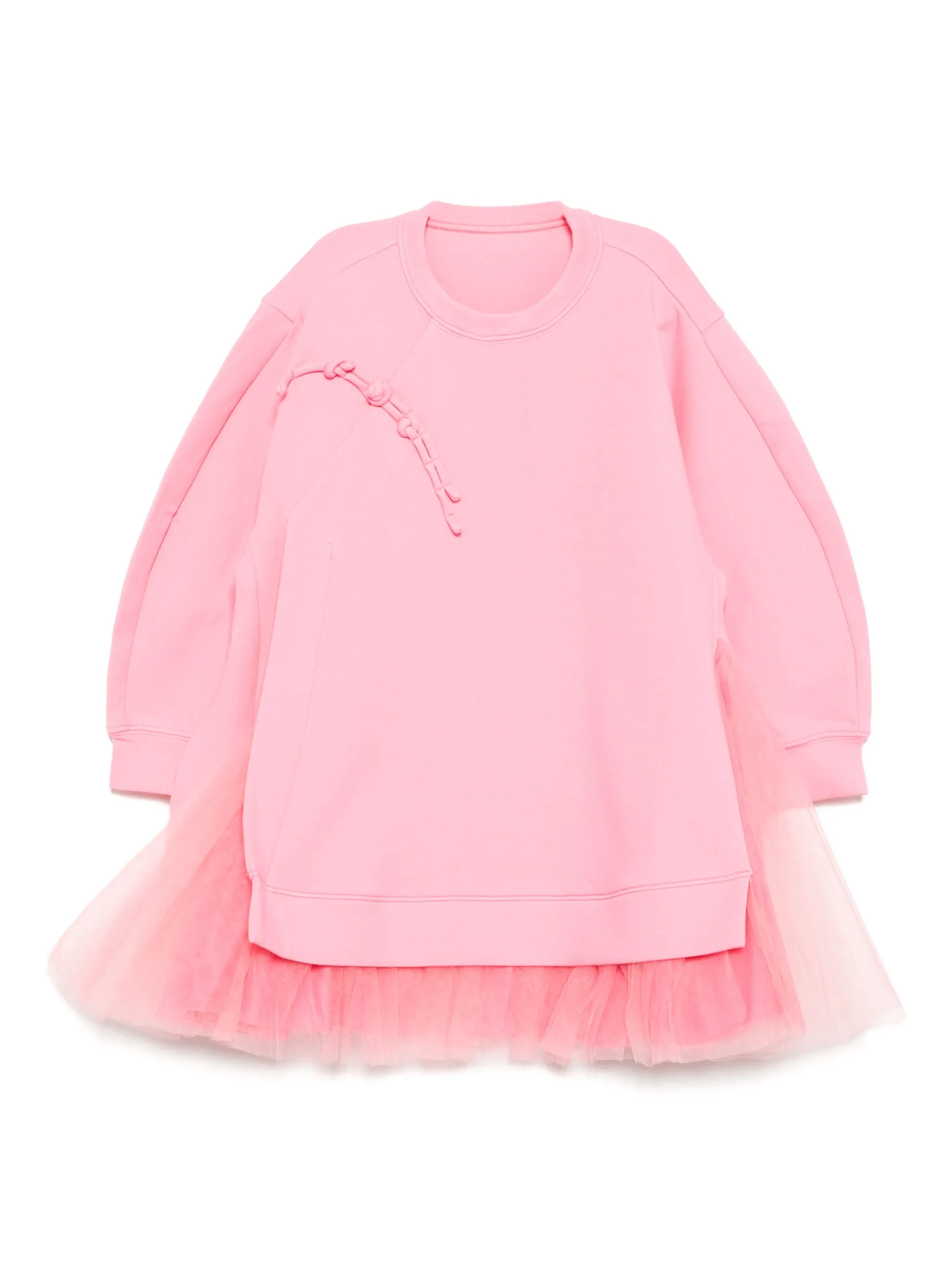 

Платье с плиссированным подолом Jnby By Jnby, розовый