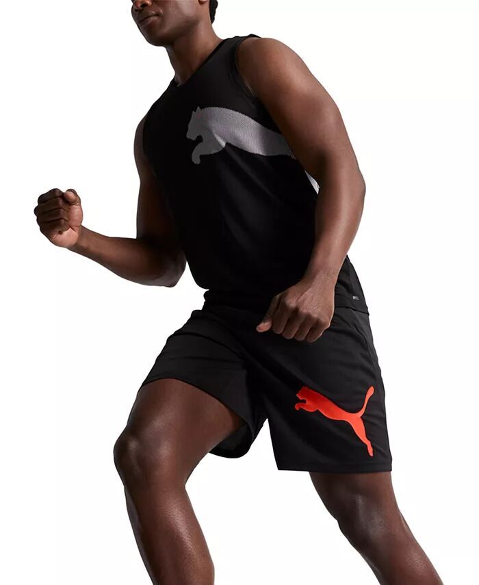 

Мужские трикотажные шорты со шлейфом на весь день 7 дюймов Puma, черный