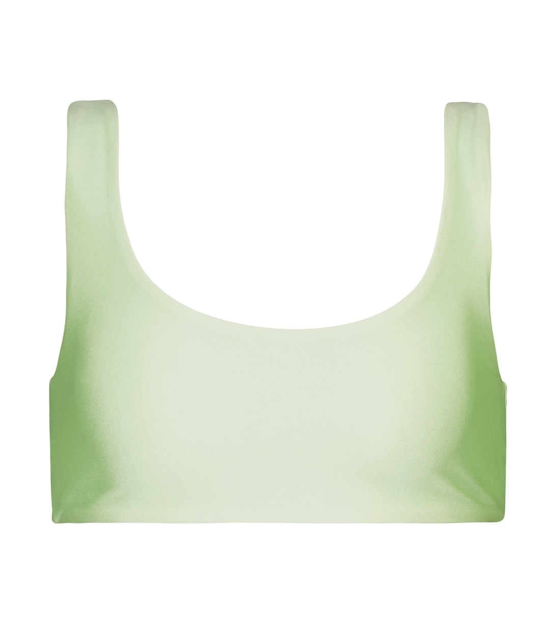 

Верх бикини с закругленными краями Jade Swim, Melon Sheen