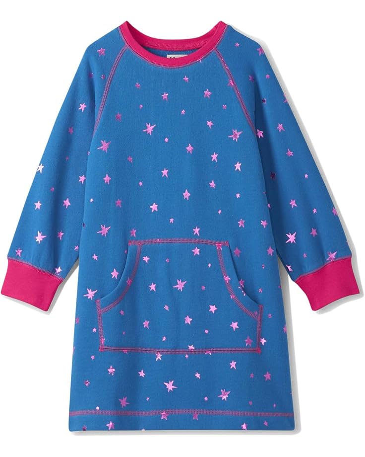 

Платье Hatley Kids Sweatshirt Dress, синий