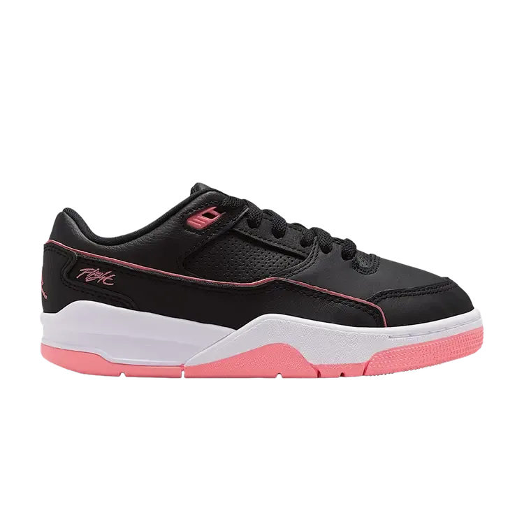 Кроссовки Air Jordan Flight Court GS 'Black White Pink Gaze'