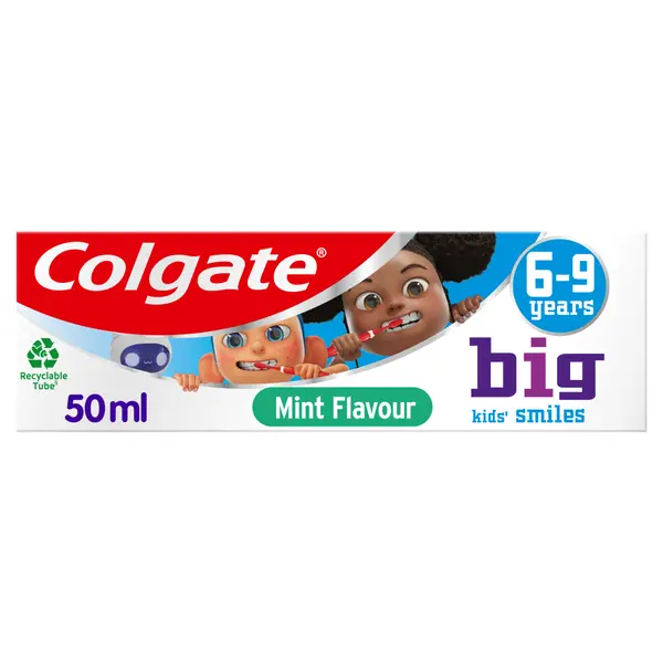 Зубная паста для детей 6-9 лет, 50 мл Colgate Big kids smiles — фото 4
