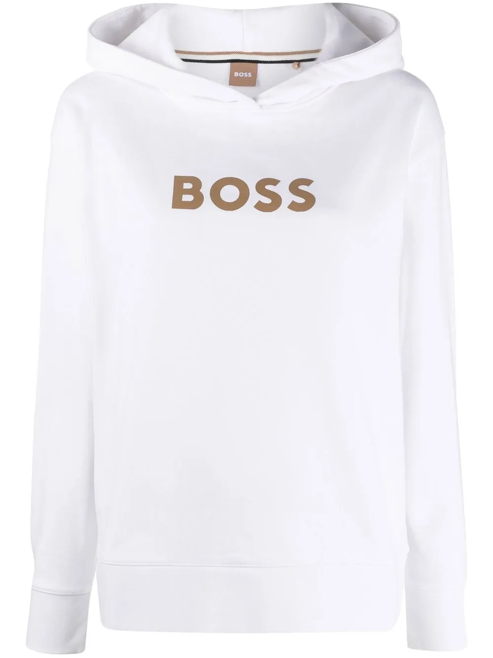 

Худи с логотипом BOSS, белый