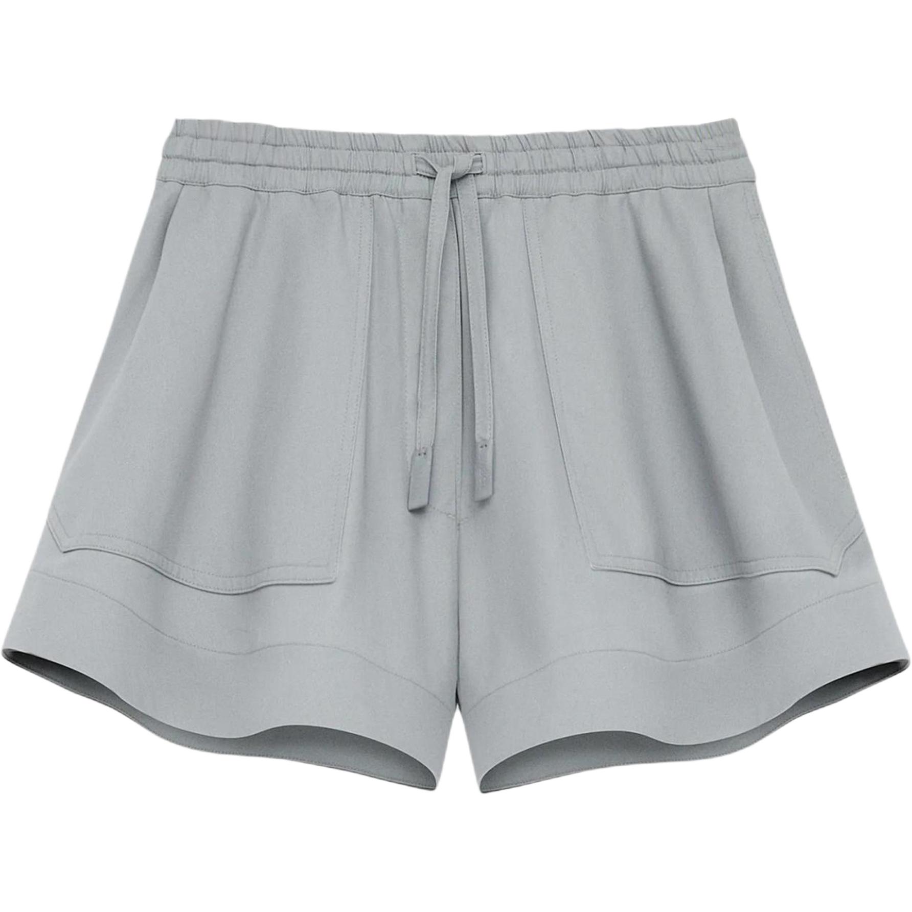 

Шорты с вышивкой Anagram на шнурке LOEWE, светло-серый