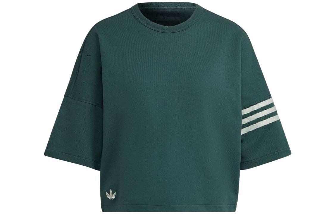 

Футболка женская зеленая Adidas
