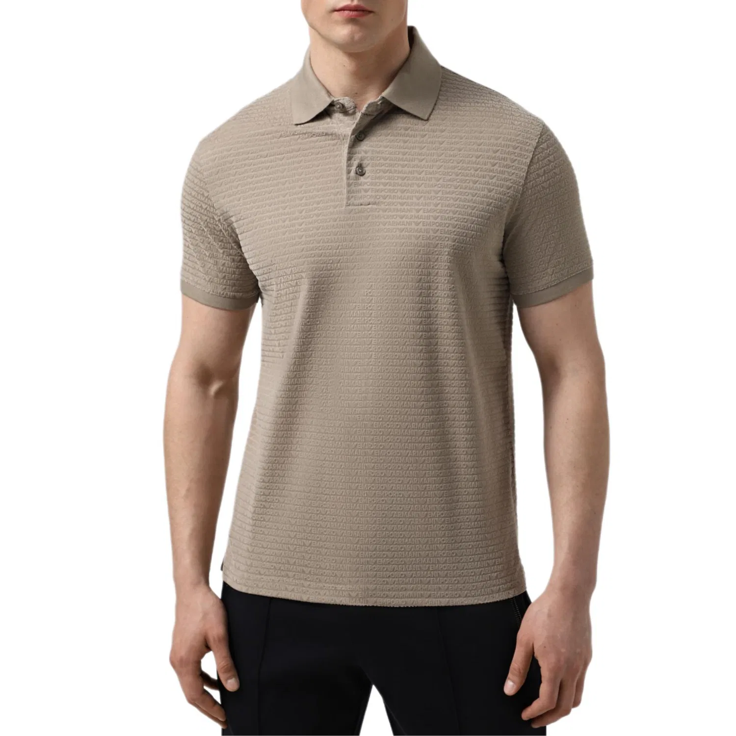 Поло мужское EMPORIO ARMANI, Beige