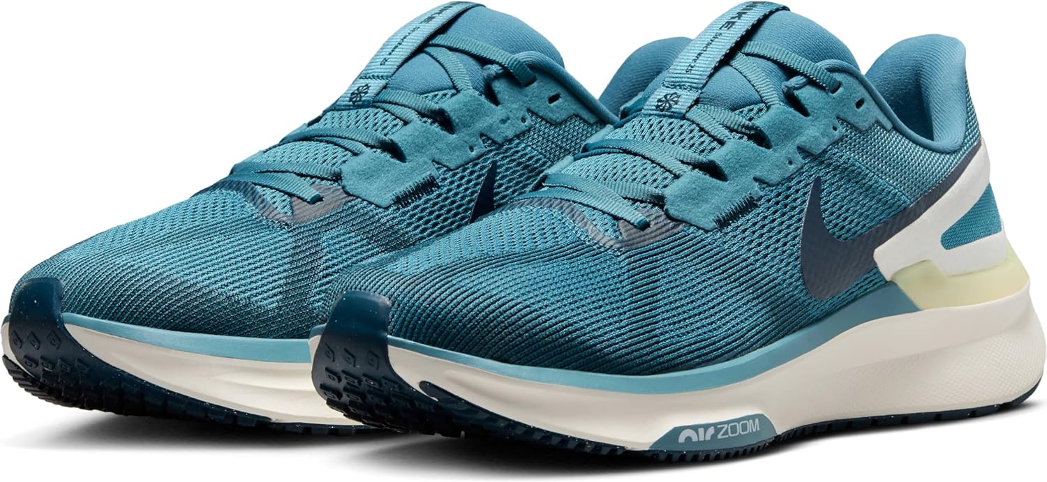 Мужские беговые кроссовки Nike Low, белый/синий — фото 2