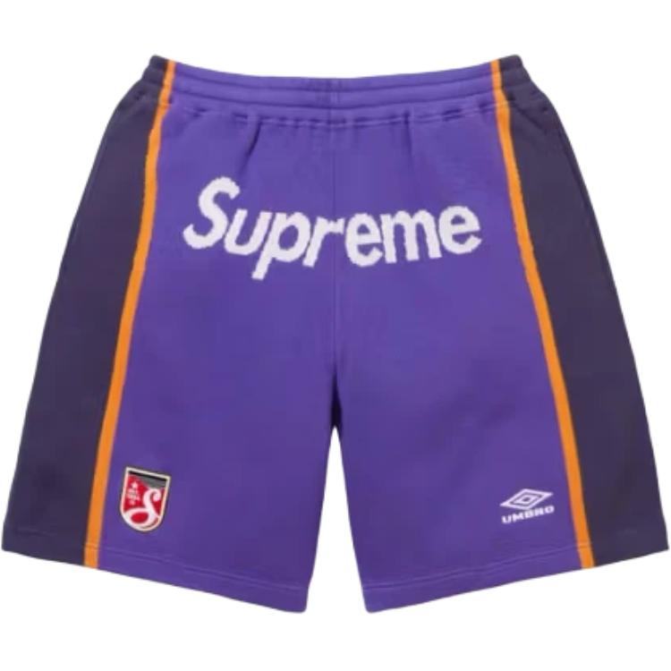

Футболка Umbro X Umbro Co brand Soccer Bottoms Unisex Supreme, фиолетовый